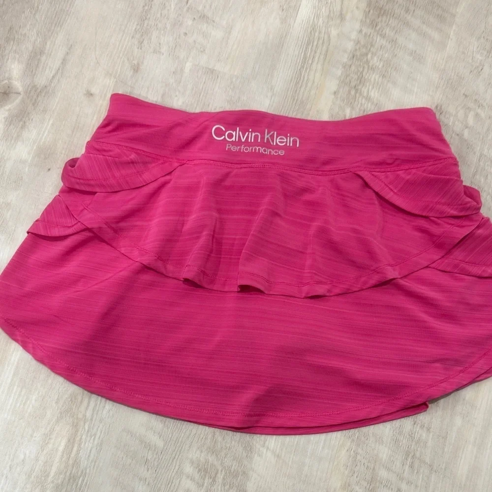 Calvin Klein Fuchsia Mini Skirt